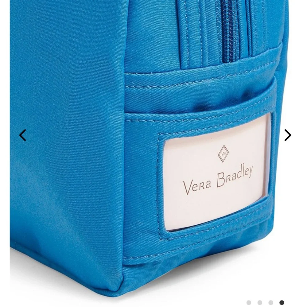Vera Bradley Lunch Bag in Blue Aster
